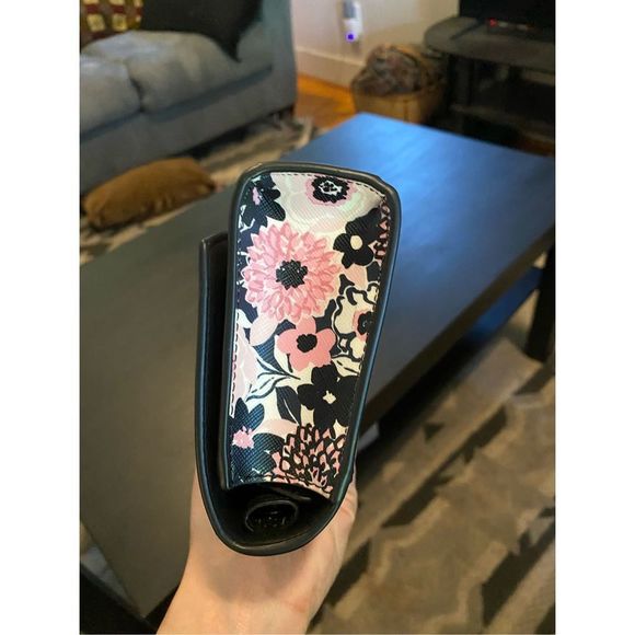Kate Spade New York | NIB Pink & Black Dahlia Floral Crossbody Bag, MSRP $259 - Picture 5 of 9